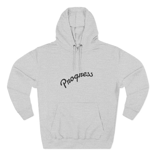 Three-Panel Fleece Hoodie