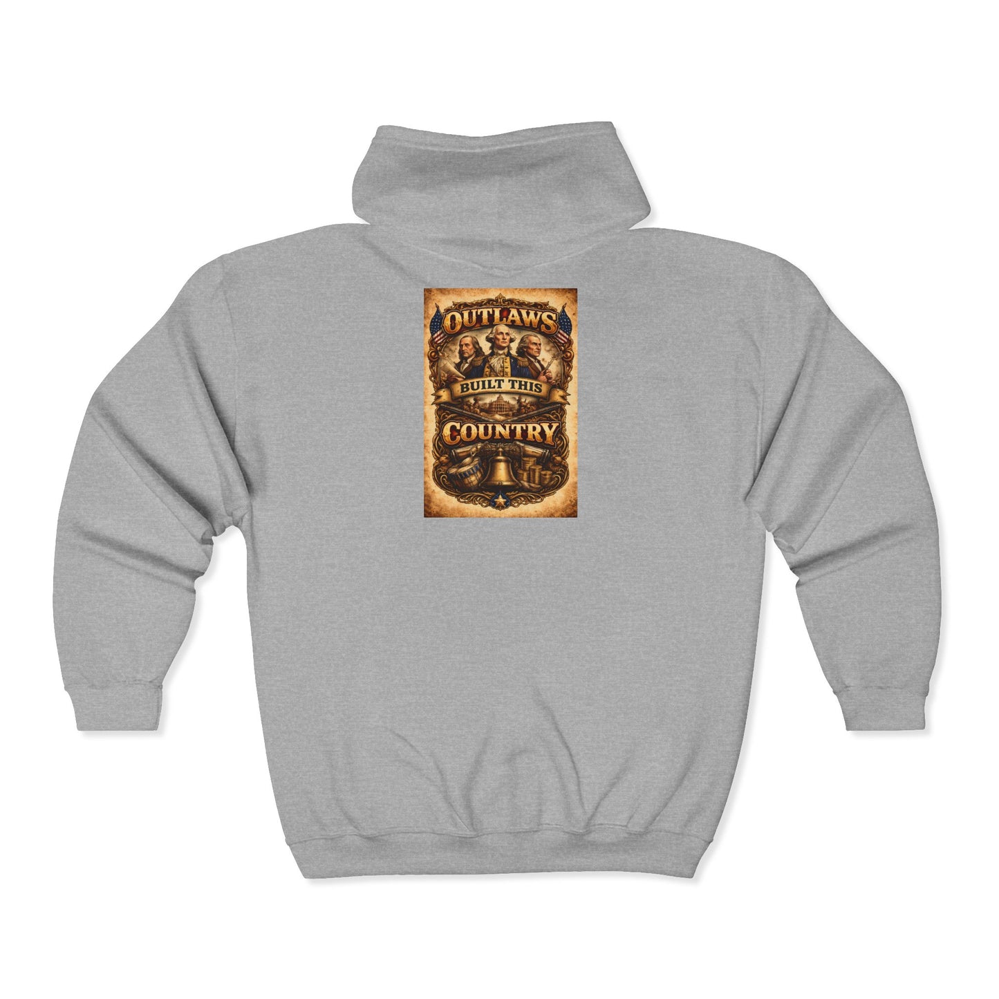 Unisex Heavy Blend™ Full Zip Hooded Sweatshirt