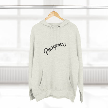 Three-Panel Fleece Hoodie