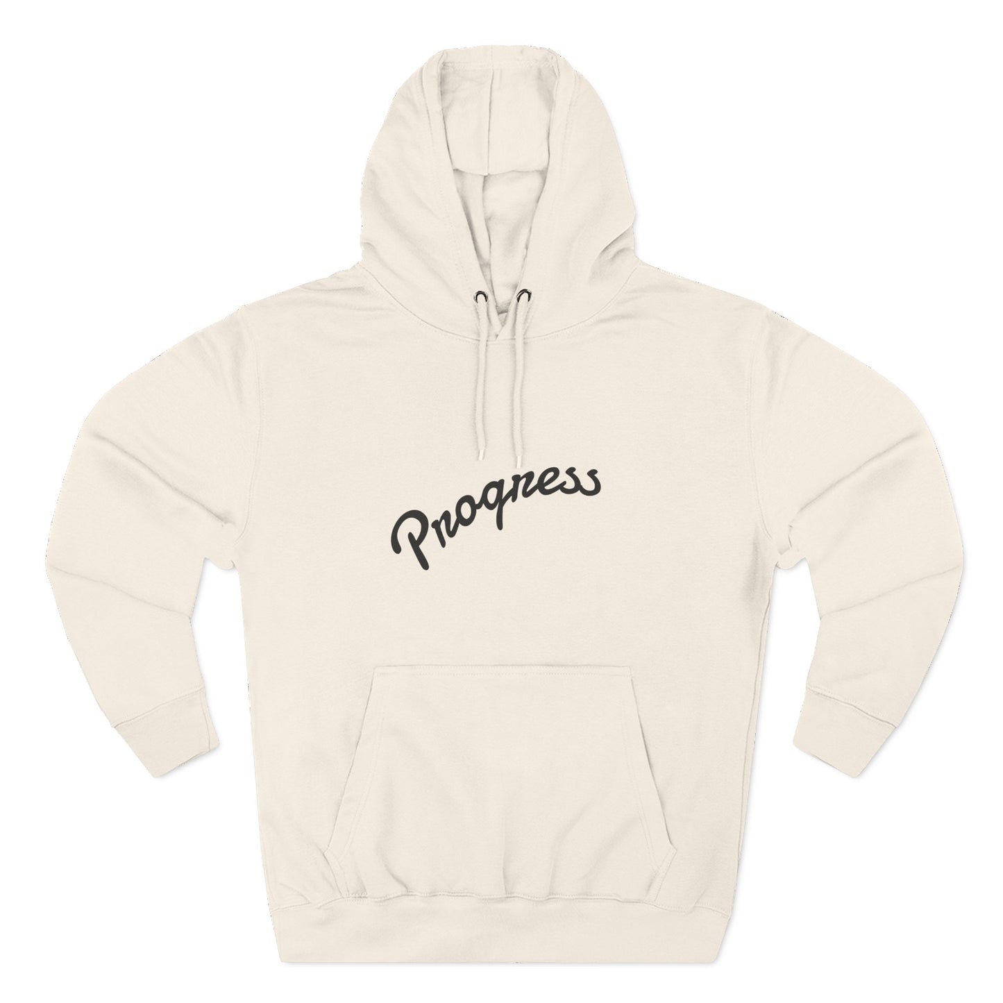 Three-Panel Fleece Hoodie