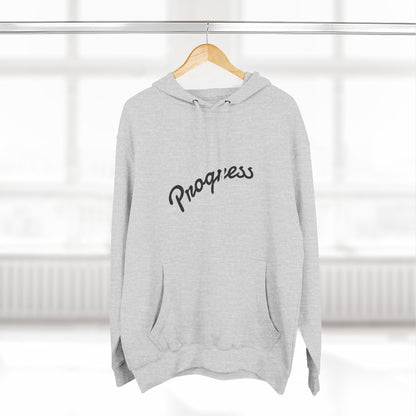 Three-Panel Fleece Hoodie