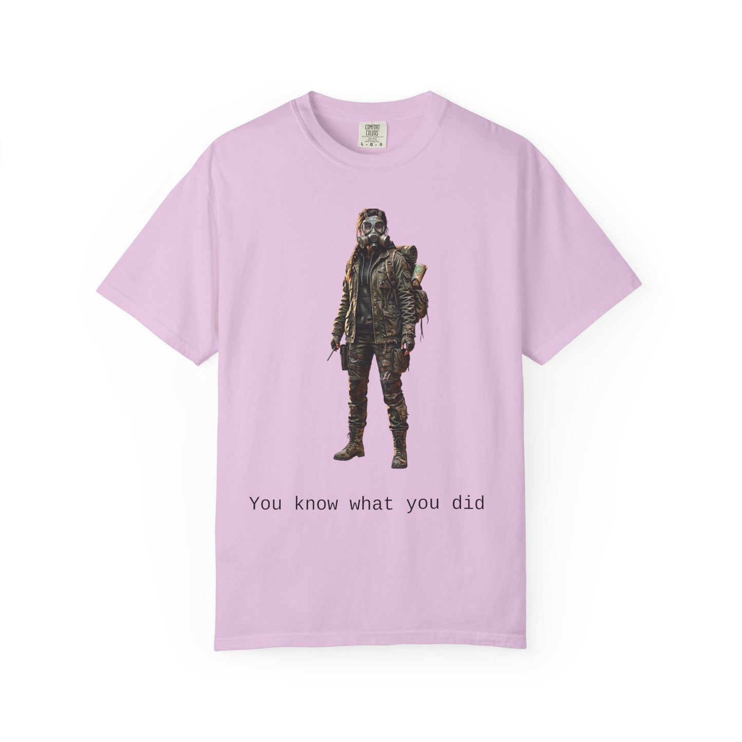 Post-Apocalypse Survivor T-Shirt — “You Know What You Did” Graphic Tee