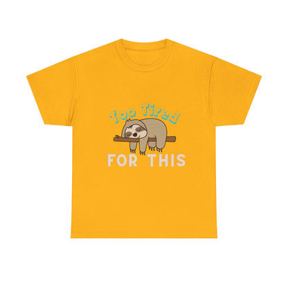 Unisex Heavy Cotton Tee