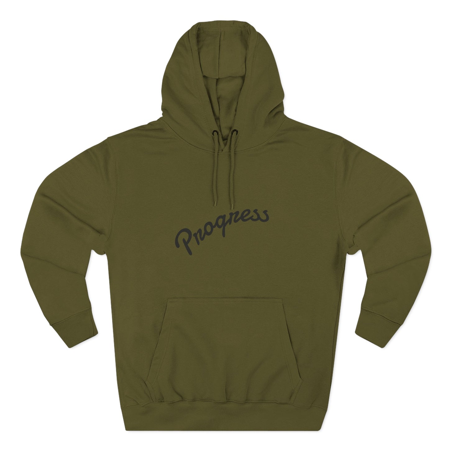 Three-Panel Fleece Hoodie