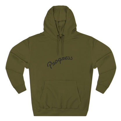 Three-Panel Fleece Hoodie