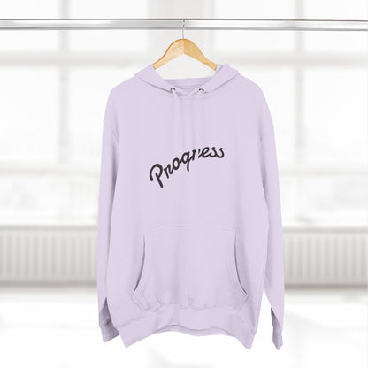 Three-Panel Fleece Hoodie
