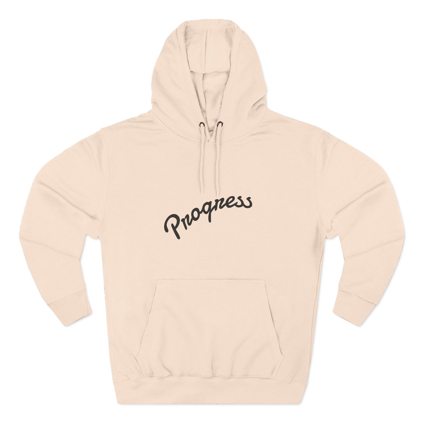 Three-Panel Fleece Hoodie