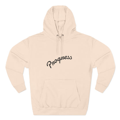 Three-Panel Fleece Hoodie