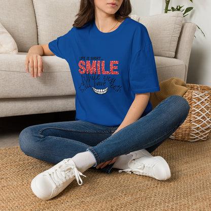 T-Shirt — "Life Is Short... SMILE While You Still Have Teeth" Positive Graphic Tee