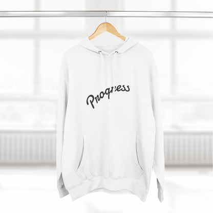 Three-Panel Fleece Hoodie